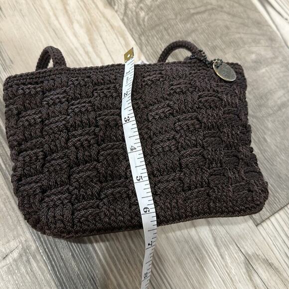 The Sak Brown Crocheted Woven Mini Handbag - Picture 13 of 13